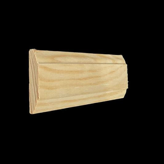Clear Pine: 988 Mullion Clear Pine 3/8 x 1 1/2" - 8' Length