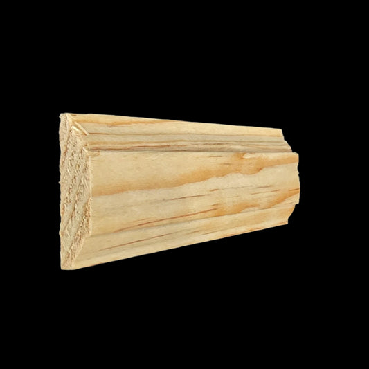 Clear Pine: 980 Mullion Clear Pine 3/8 x 1 3/8" 8' Length