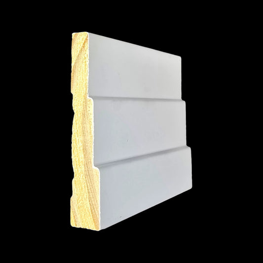 Casing: MSI (Modern) 3 1/4 Primed Finger Joint Pine (11/16"x3-1/4") 8.5' or 17'