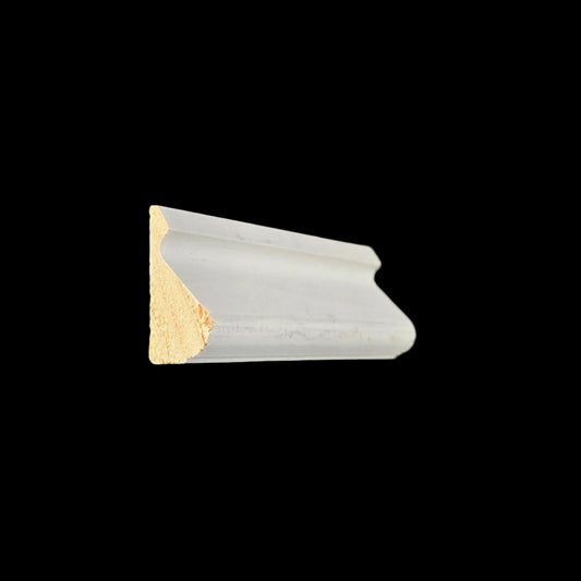 Base: 163 (Base Cap) 1 3/8 Primed Finger Joint Pine (11/16"x1-3/8") 8' or 16'