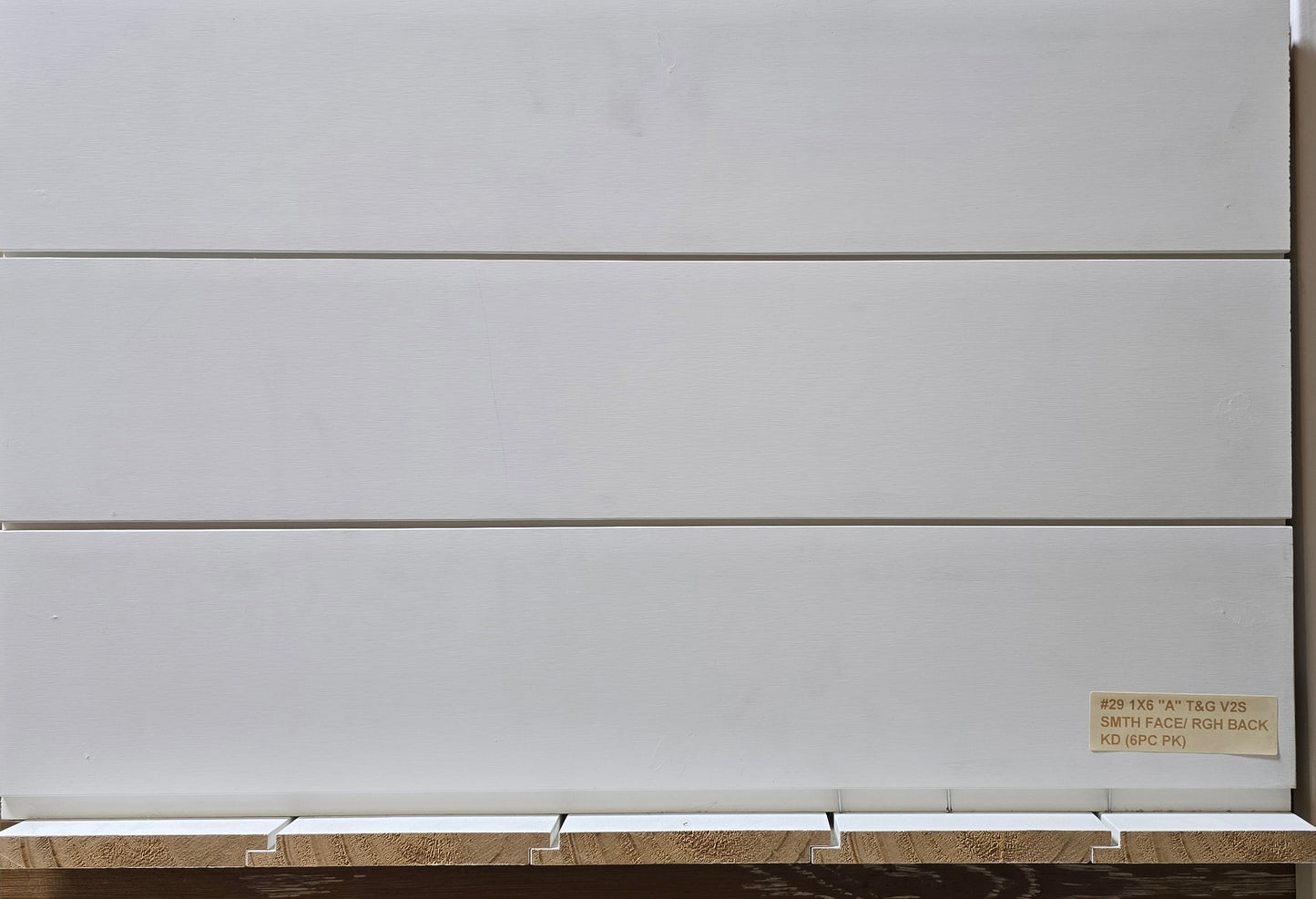 1 X Material:1 X 6 PRIMED FJ NKL SHIPLAP