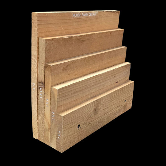CEDAR: 1X8 CEDAR STD & BTR S3S (Call for available lengths in stock)