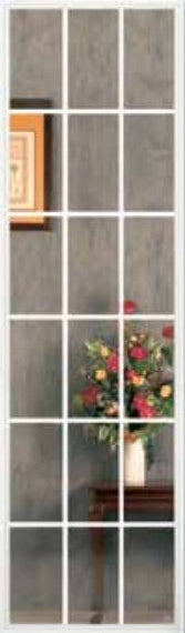 Door Glass Insert: Clear IG - Standard Glass Non-Impact