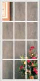Door Glass Insert: Clear IG - Standard Glass Non-Impact