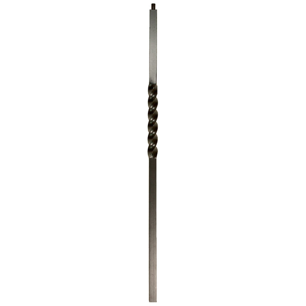 NEWL-TW48 2452 Newel - Single Twist *use with 1-3/16" NC-101 / 1-3/16" Sq.