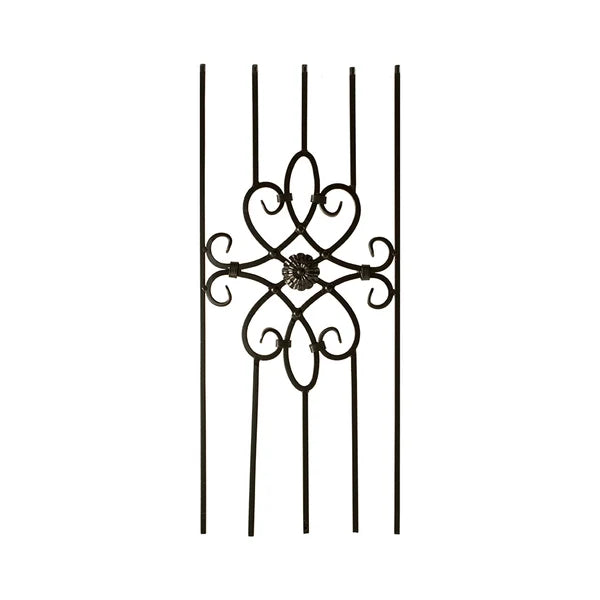 M-555 2492 5 Leg Panel 1/2" Sq. Baluster *use with 1/2" shoes and knuckles