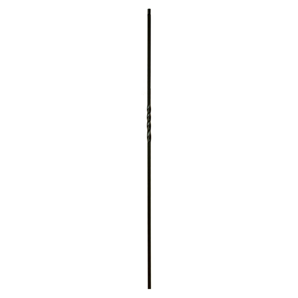 1TW44 2550 Twist & Basket Series Baluster Single Twist 1/2" Sq.