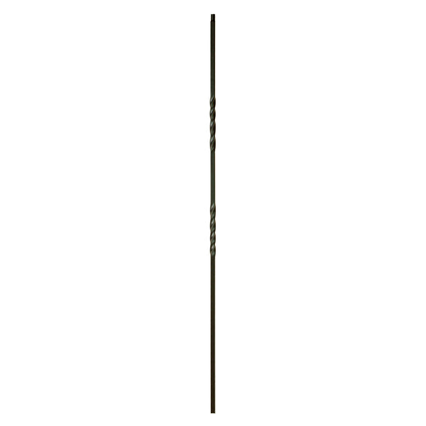 2TW44 2551 Twist & Basket Series Baluster Double Twist 1/2" Sq.