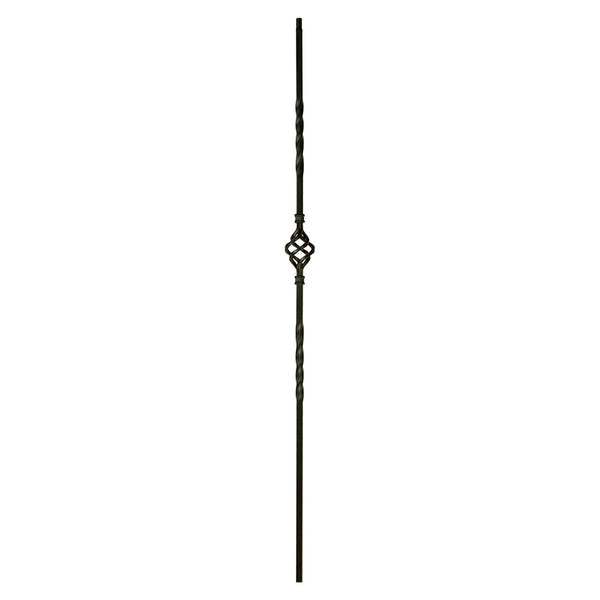 1BASK44 2552 Twist & Basket Series Baluster Single Basket 1/2" Sq.