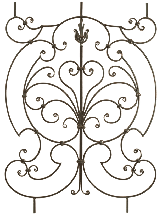 REN. PANEL 2490 Renaissance Panel 1/2" Sq. Baluster *use with 1/2" shoes and knuckles *use with 1/2" shoes and knuckles