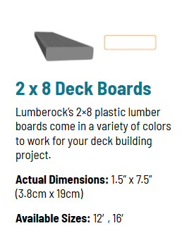 LUMBEROCK Decking