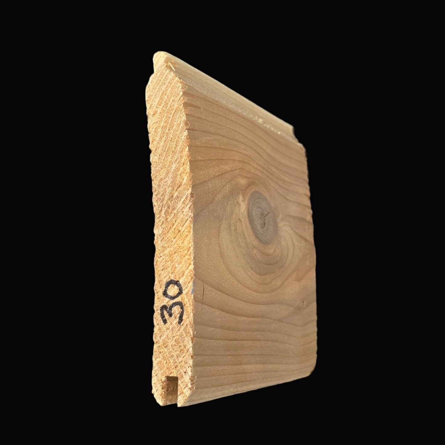 Logan: #30 CEDAR 1x6 STK T&G V2S Face/Rough Back KD (6 pc. Pack)