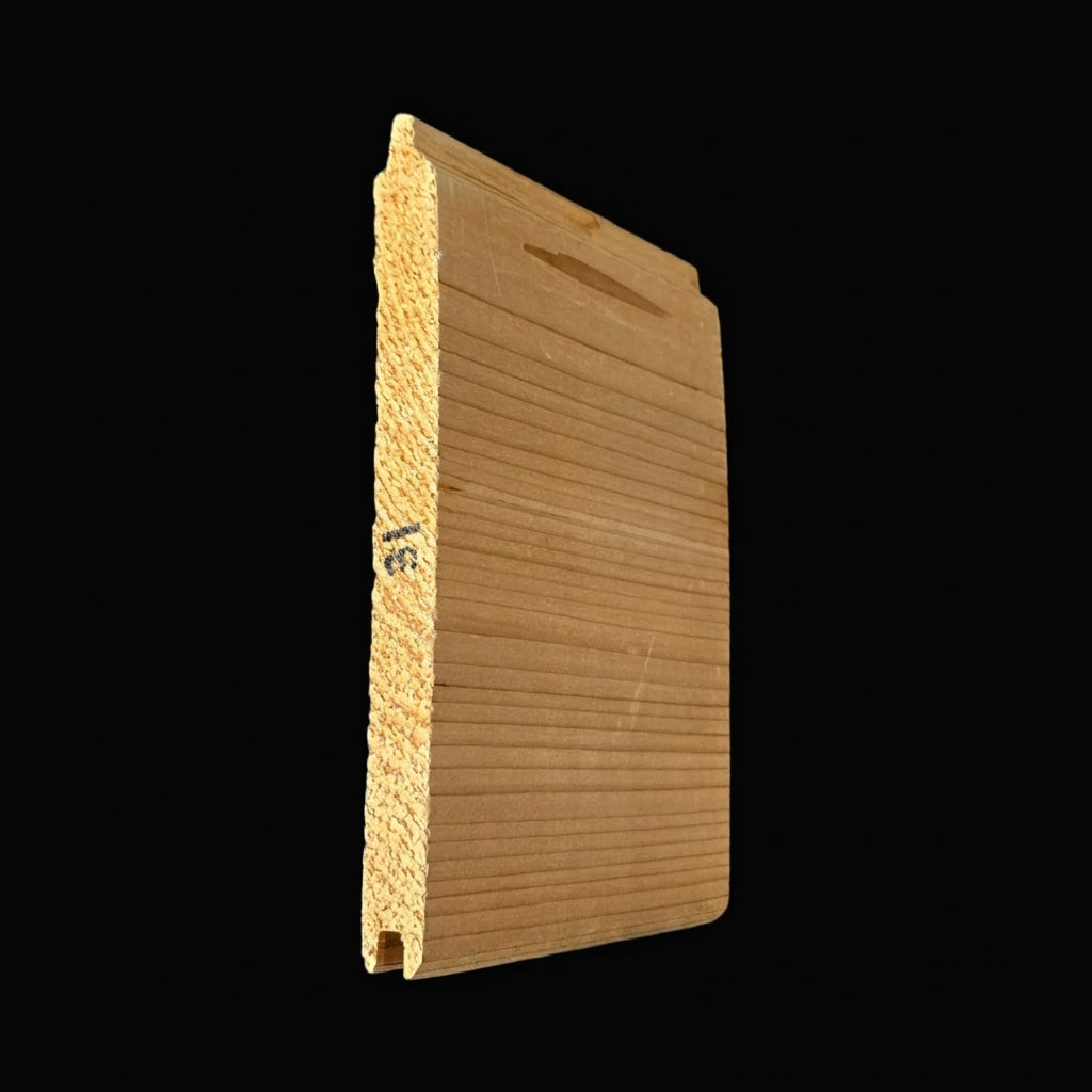 Logan: #31 CEDAR 1x8 STK T&G V2S Smooth Face/Rough Back KD (6 pc. pack)