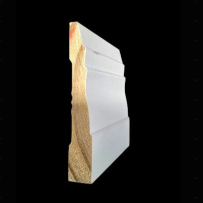 Base: 366 3 1/4 (Colonial) Primed Finger Joint Pine (9/16"x3-1/4") 8' or 16'