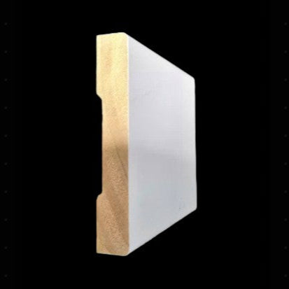 Base: 433 3 1/4 Primed Finger Joint Pine (9/16"x3-1/4") 8' or 16'