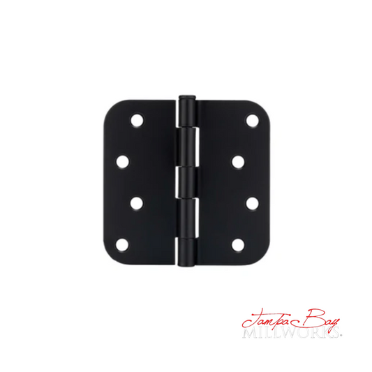 DOOR HARDWARE:Hinge 4" US1D (BLK) 5/8 R EA