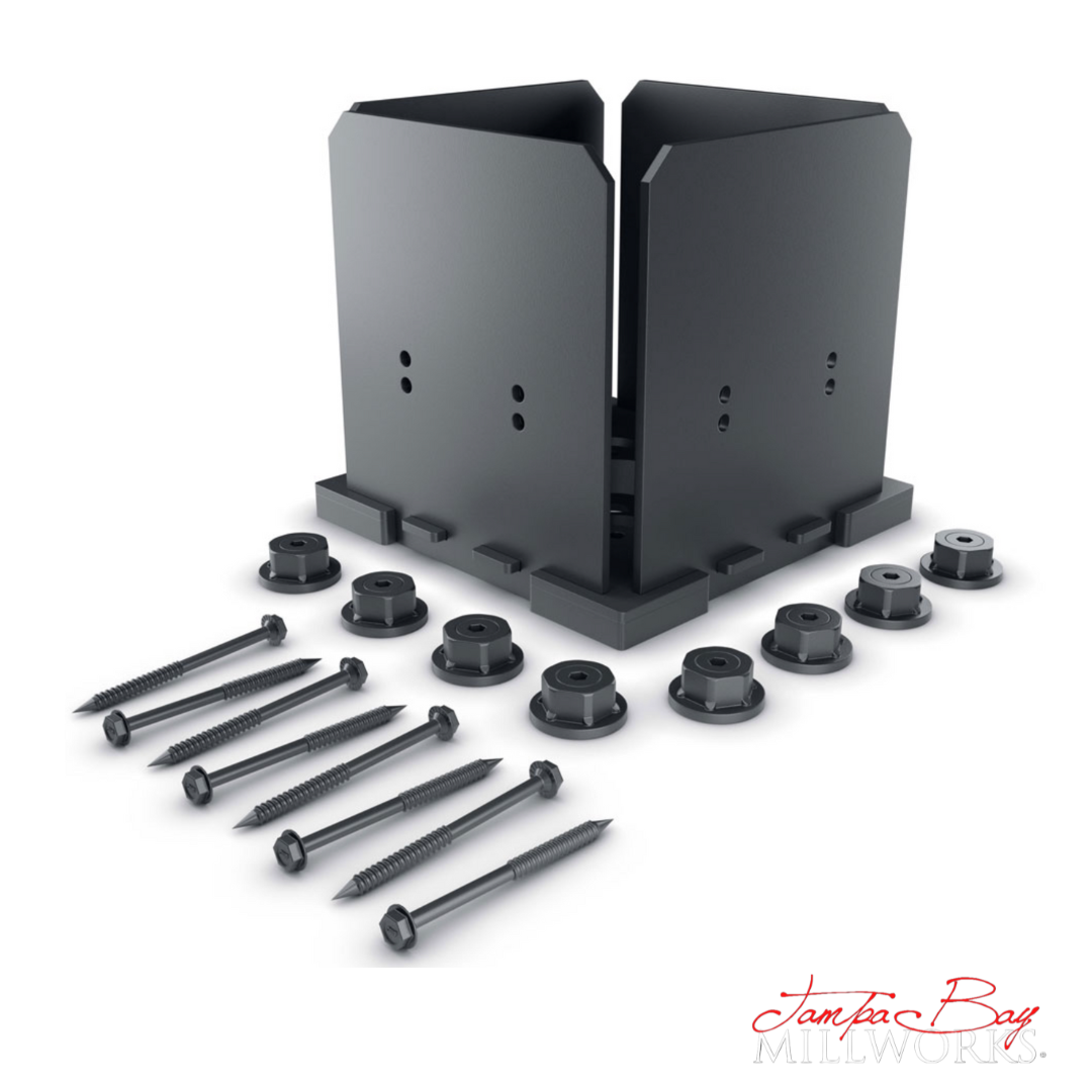 OZCO Ironwood Elevated Post Base Kit 8" x 8" Item# 51709