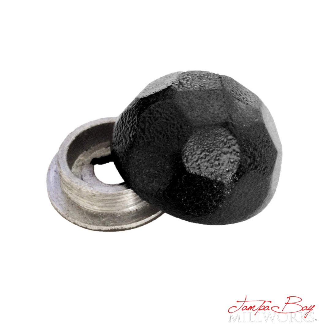 OZCO 1 1/4" Hammered Dome Cap Nut 10 pcs. Item# 56622