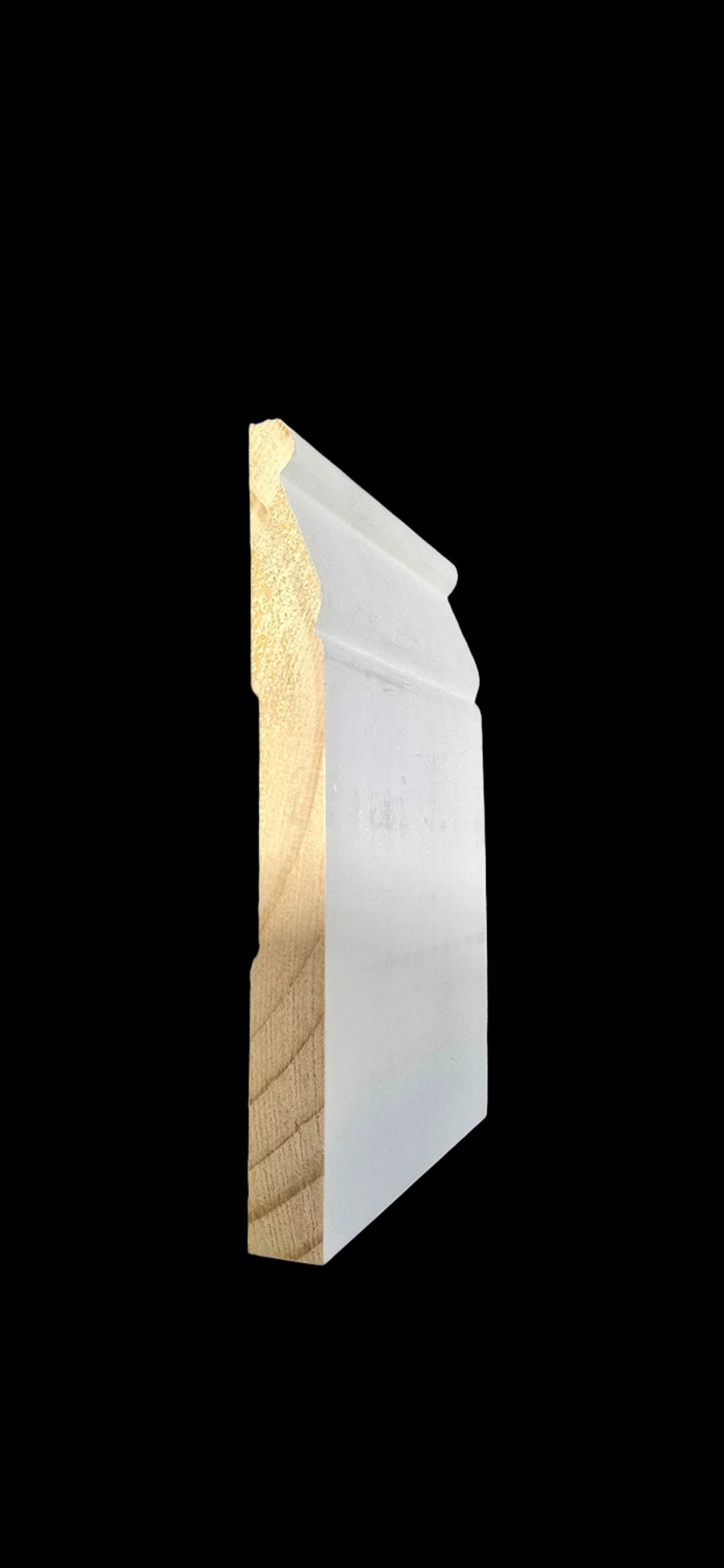 Base:688 Primed Finger Joint Pine 5-1/4" BASE