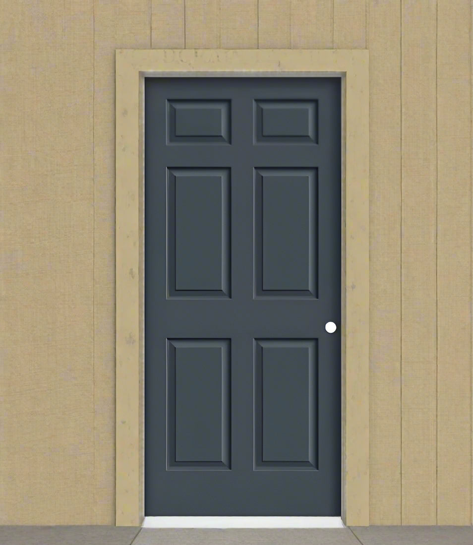 PreHung: Primed Moulded Raised Panel 6/8(80") 20 Min. Fire Rated 1 3/4" Thick SC