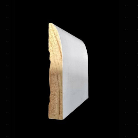 Base: 713 3 1/4 Primed Finger Joint Pine (9/16'x3-1/4") 8' or 16'