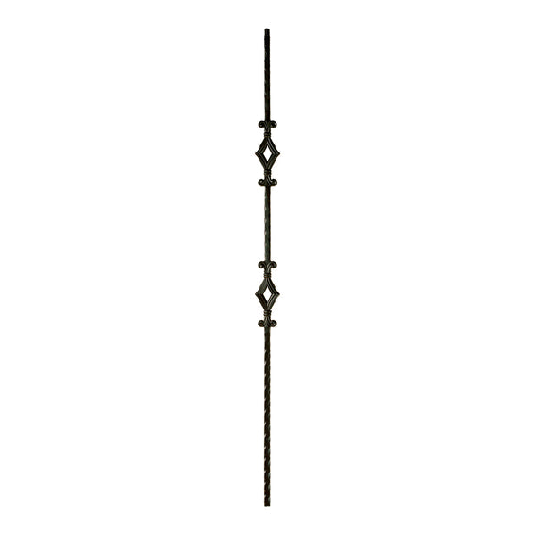 M13444 2761 Mediterranean Series Baluster Double Window 9/16" Sq.