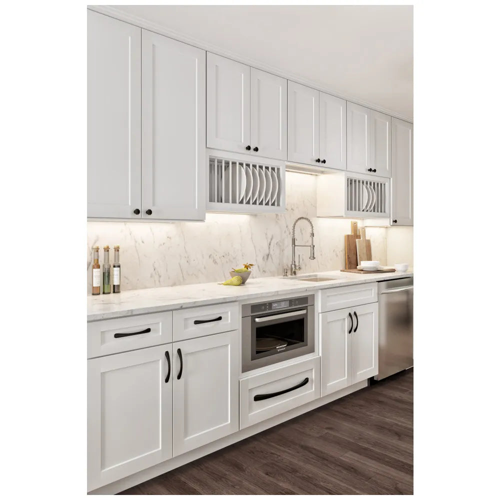 Hardware Resources: 30" Two Drawer Base - Polar White