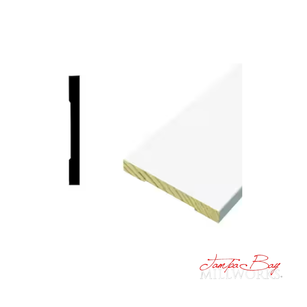 Base:433 Primed Finger Joint Pine 3-1/4" BASE
