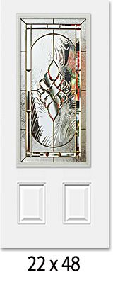 Brigantine - Decorative Glass (Glass Insert Only)