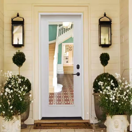 Door Glass Insert: Clear Low-E Impact Rated