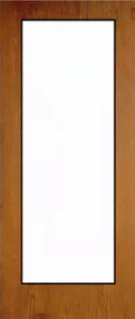 SLAB: Fiberglass Oak WG Texture Flush with Cutout DRG00 (unfinished)