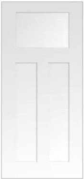 ExteriorSlab:3-Panel Craftsman DRS3F/DRS3F80