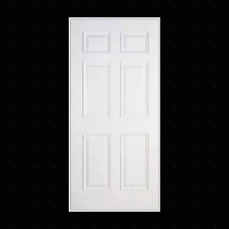 Slab: Fiberglass Smooth 6-Panel Raised DRS60 Plastpro FL#17347