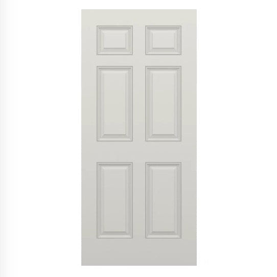 Plastpro Fiberglass Smooth 6-Panel Raised DRS60 - FL#17347