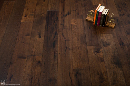 Flooring: DESSERT SHADOWS Engineered Hardwood Medallion Collection by Naturally Aged Flooring *add 1 handling fee to order