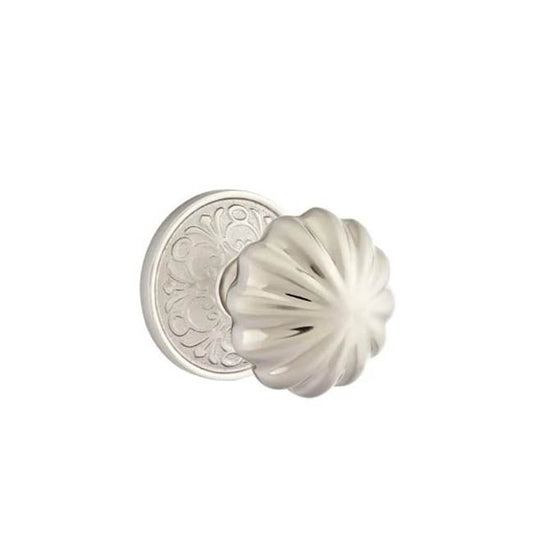 Emtek 8056 Dummy Melon Knob w/Lancaster Rosette
