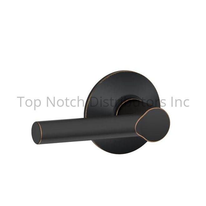 Schlage F10 (BRW) Broadway Passage Handle set