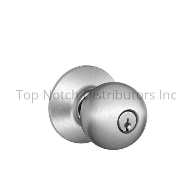 Schlage F51A (ORB)Orbit Keyed Entry Handle set