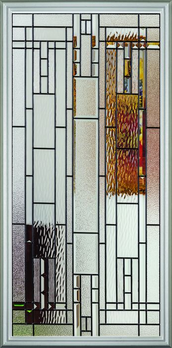 Horizon - Decorative Glass Black Patina (Glass Insert Only)