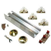 138F602D Heavy-Duty 2 Door Bypass Hardware Set with 60" Track for 1-3/8" Door