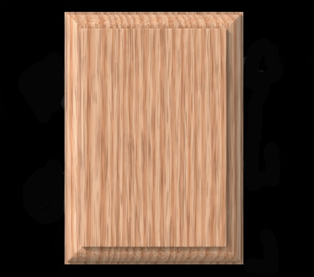 STAIR-PART: LJ-7033 Rect. Oak Rosette