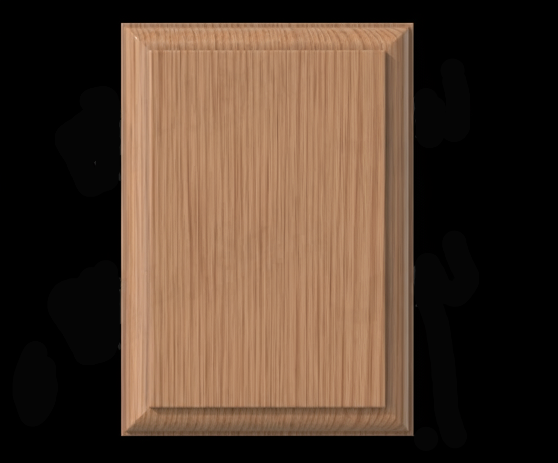 STAIR-PART: LJ-7033 Rect. Rosette 4-1/4 x 6