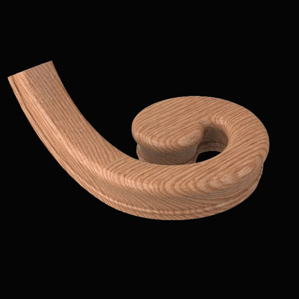 STAIR-PART: LJ-7035 RH Volute Un-Plowed