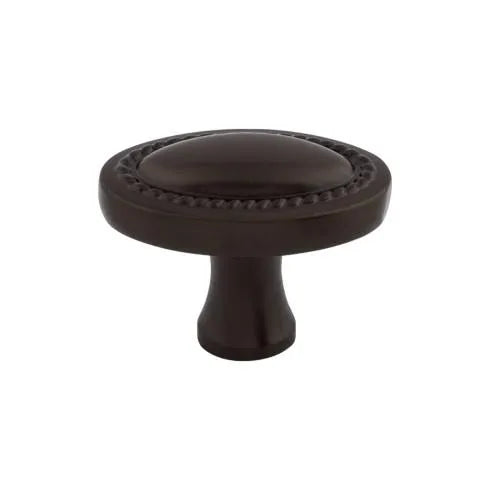 Oval Rope Knob 1-1/4 INCH - Somerset Collection