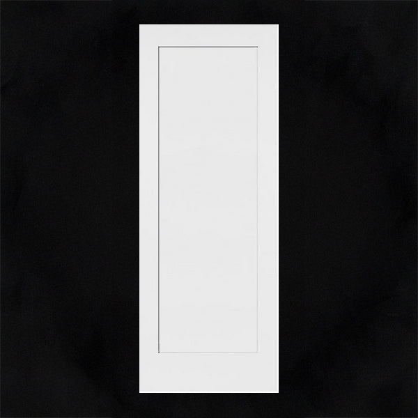 Slab: Madison(SSC) Primed Molded 1-Panel Smooth Solid Core Slab 1 3/8"