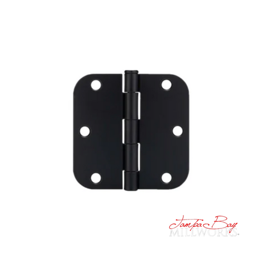 DOOR HARDWARE:Hinge 3-1/2" US1D (BLK) 5/8" R