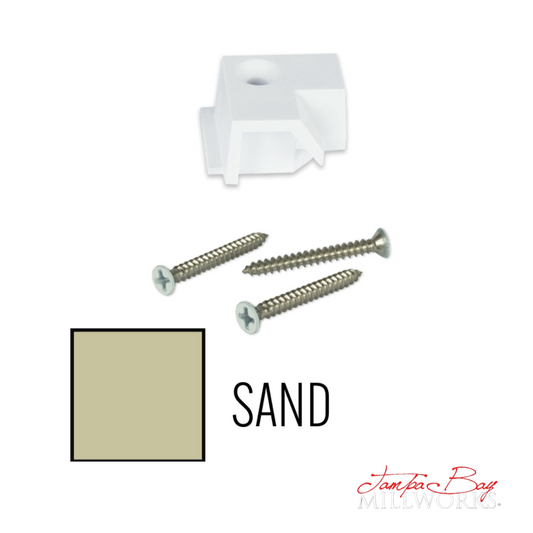 Screeneze SE Plinth Crnr Mt Sand Kit SECMSA