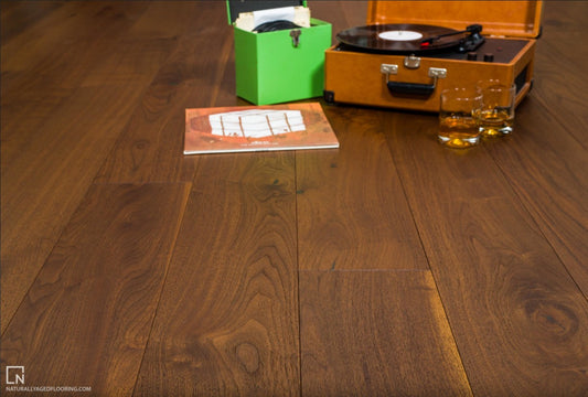 Flooring: SANTA BARBARA Engineered Hardwood Medallion Collection by Naturally Aged Flooring *add 1 handling fee to order