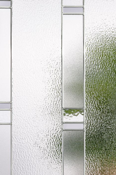 Trident - Decorative Glass black Patina (Glass Insert Only)