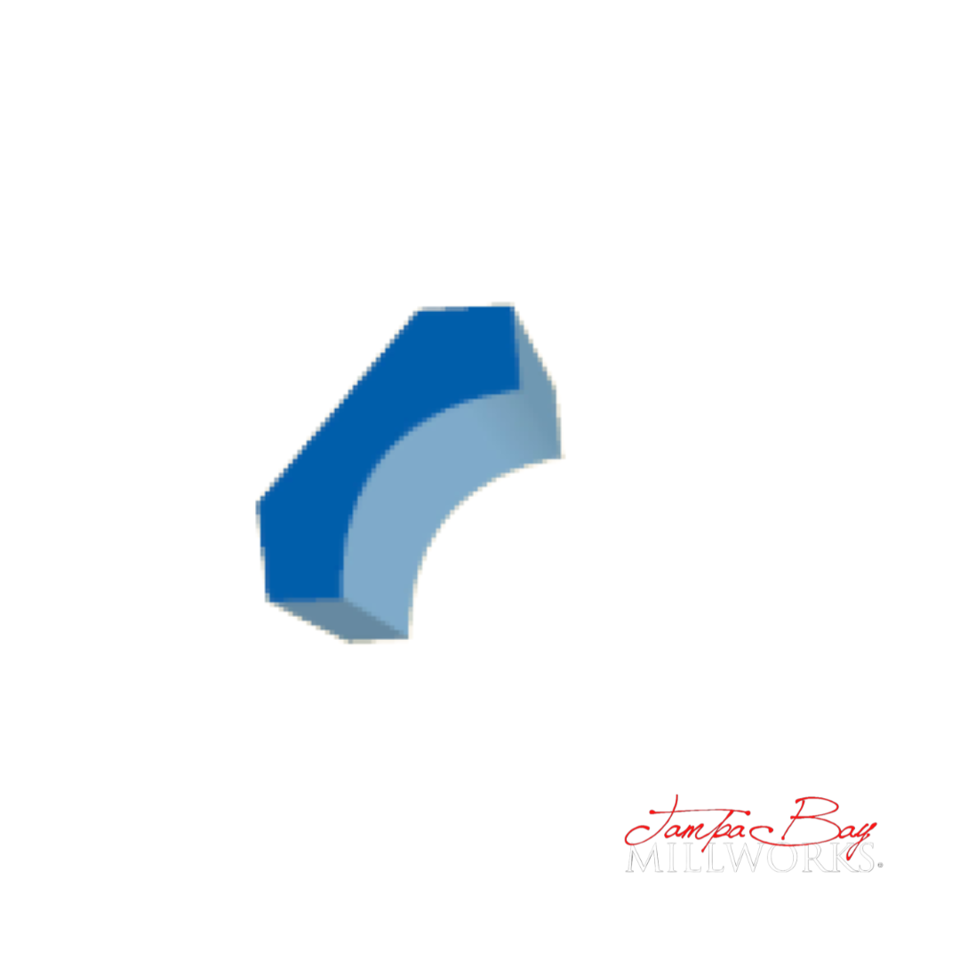 COVE:85 COVE 1-3/4" SOLID PINE COVE LF